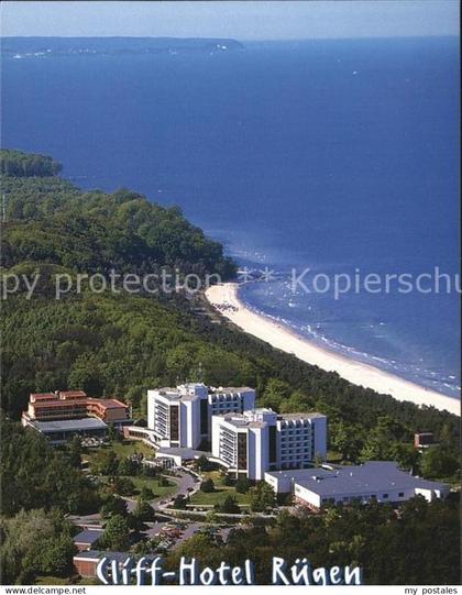 Sellin Ruegen Cliff Hotel Ruegen  Luftaufnahme