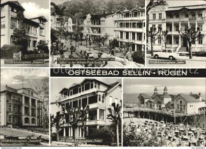 Sellin Ruegen Erholungsheime Sellin Seeschloss Freia Seebruecke
