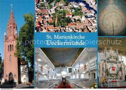 Ueckermuende Mecklenburg Vorpommern Sankt Marienkirche