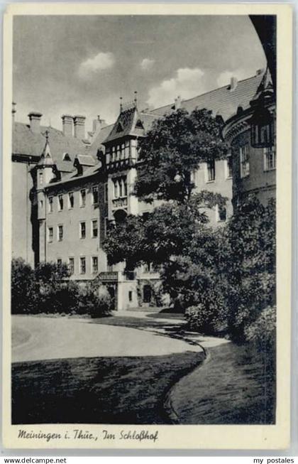 Meiningen Thueringen Meiningen Schlosshof