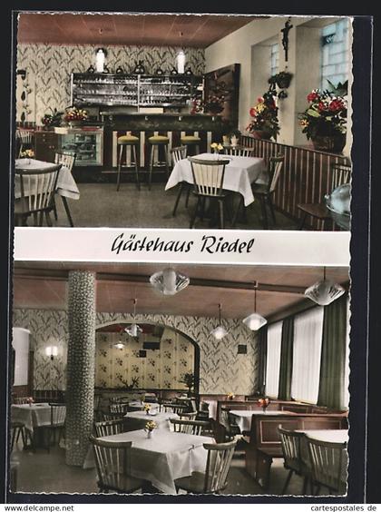 AK Mellrichstadt, Café-Gästehaus Riedl