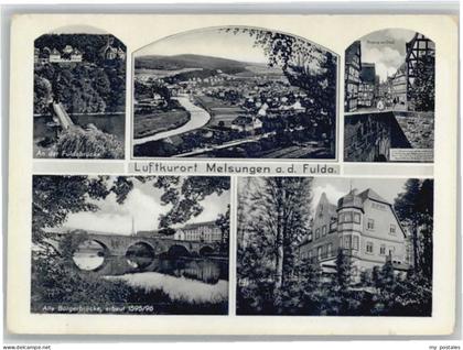 Melsungen Fulda Melsungen Fuldabruecke Buergerbruecke *