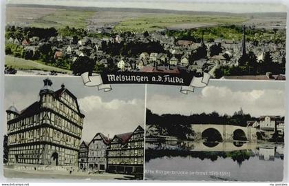 Melsungen Fulda Melsungen Rathaus Buergerbruecke *