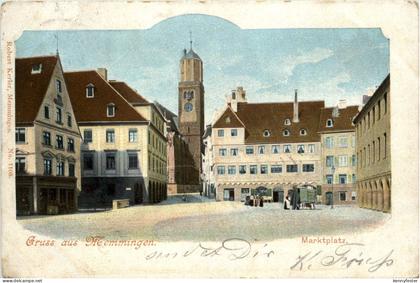 Bayern/Memmingen - Marktplatz