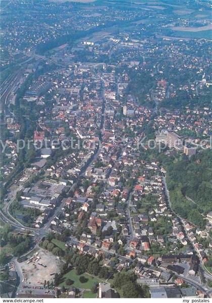 Menden Sauerland Luftaufnahme