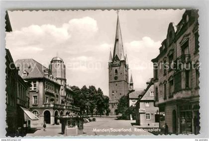 Menden Sauerland Rathausplatz