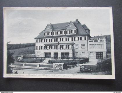 DR 1930 Foto AK Meschede Blindenheim Meschede des Westf. Blindenvereins e.V.