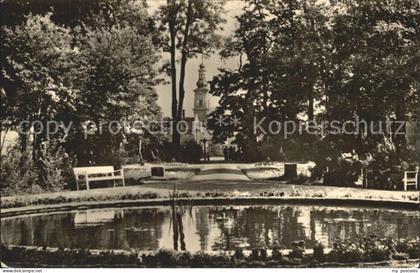 Meuselwitz Leninpark Stadtkirche
