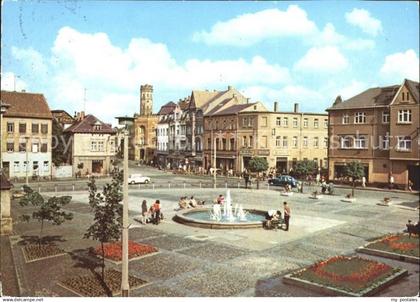 Meuselwitz Marktplatz Springbrunnen