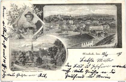 Miesbach - Litho 1897