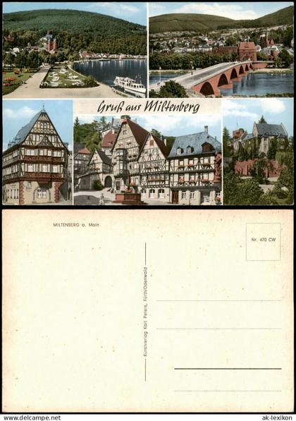 Ansichtskarte Miltenberg (Main) Stadtteilansichten 1978