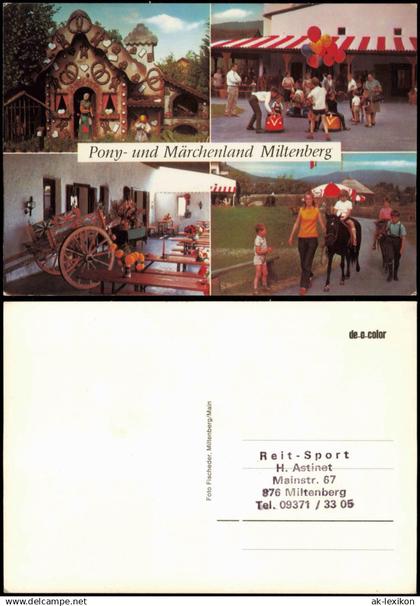 Miltenberg (Main) Mehrbild-AK Pony- und Märchenland Miltenberg 1975