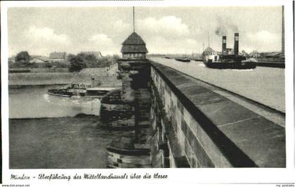 Minden Westfalen Minden ueberfuehrung Mittellandkanal