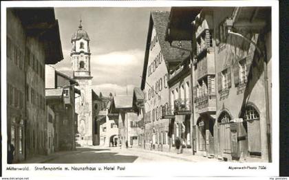 Mittenwald Bayern Mittenwald Hotel