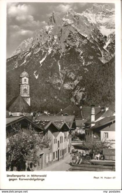 Mittenwald Bayern Mittenwald Karwendelgebirge