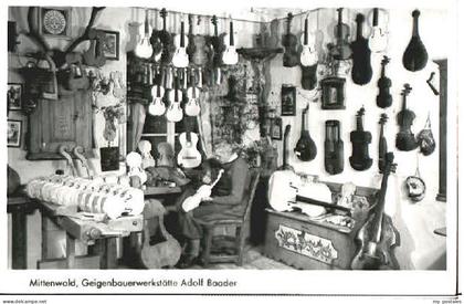 Mittenwald Bayern Mittenwald Werkstaette