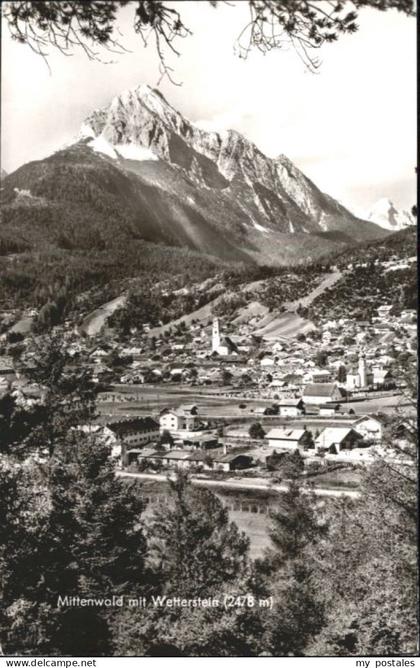 Mittenwald Bayern Mittenwald Wetterstein