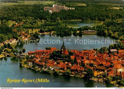 Moelln Lauenburg Fliegeraufnahme
