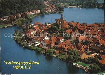 Moelln Lauenburg Fliegeraufnahme