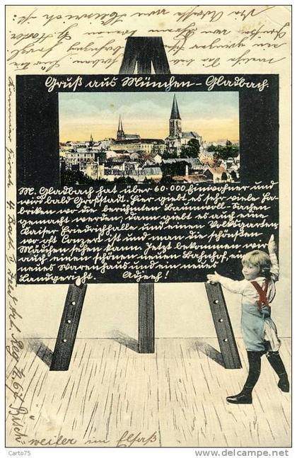 ALLEMAGNE - Gruss aus Mönchengladbach - Enfant - Ecole