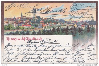 Allemagne - Mönchengladbach - Gruss aus München-Gladbach - 1906