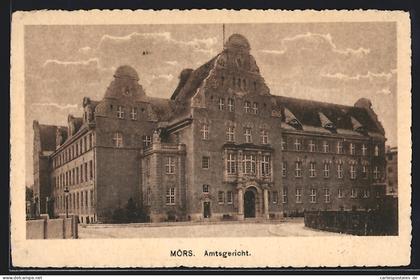 AK Mörs, Blick auf das Amtsgericht
