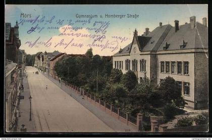 AK Mörs, Gymnasium u. Homberger-Strasse