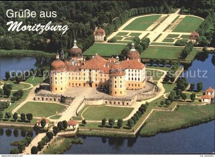 Moritzburg Sachsen Schloss Moritzburg Fliegeraufnahme