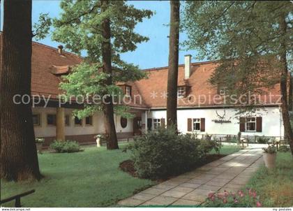 Moritzburg Sachsen Waldschaenke Moritzburg Restaurant Hotel