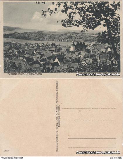 Ansichtskarte Mühlacker Totalansicht 1920