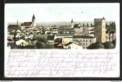AK Mühldorf a. Inn, Teilansicht
