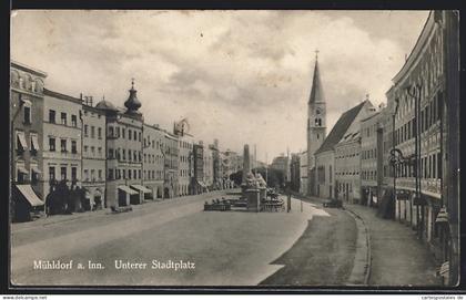 AK Mühldorf am Inn, Unterer Stadtplatz