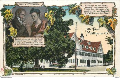 MÜLLHEIM - alte Post.