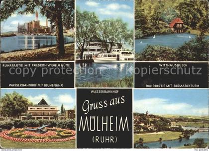 Muelheim Ruhr Ruhr mit Friedrich Wilhelm Huette Witthausbusch