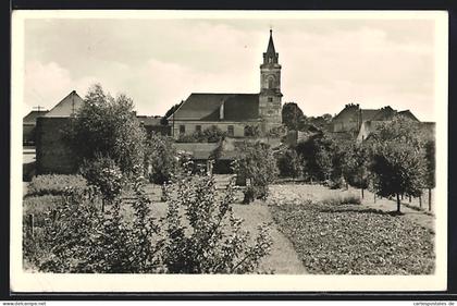 AK Müllrose, Blick zur Stadt