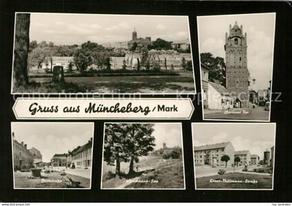Muencheberg Berliner Tor Ernst-Thaelmann-Strasse Poststrasse