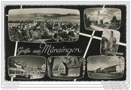 Münsingen - Foto-AK