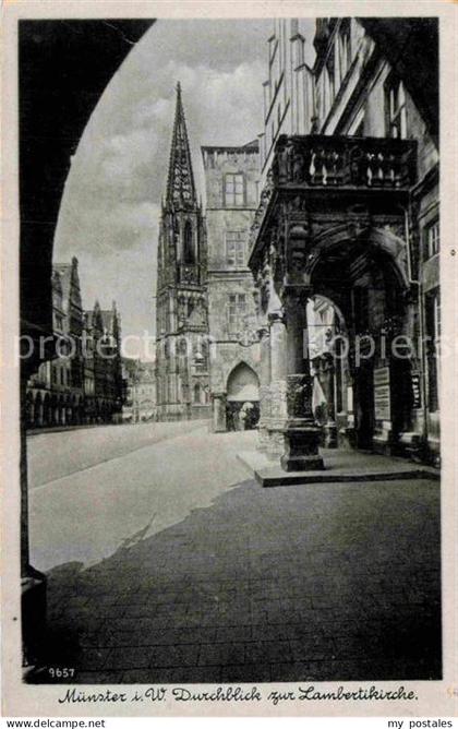 Muenster Westfalen Lambertikirche