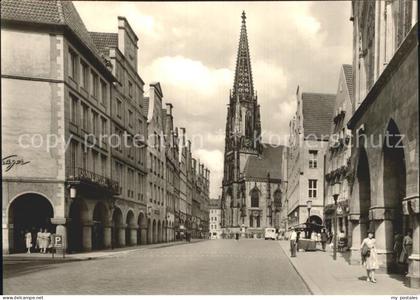 Muenster Westfalen Prinzipalmarkt