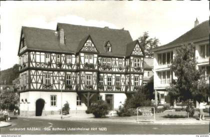Nassau Lahn Nassau Rathaus x 1966