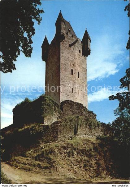 Nassau Lahn Turm Stammburg Nassau-Oranien