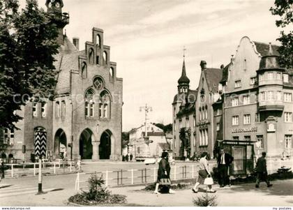 Nauen Havelland Rathaus und Kreissparkasse