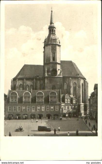 Naumburg Saale Naumburg Markt Kirche x 1960