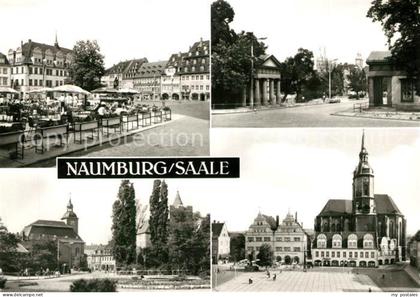 Naumburg Saale Wilhelm Pieck Platz Salztor Stephansplatz