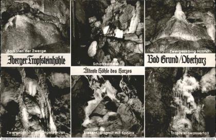 Bad Grund Bad Grund Harz Iberger Tropfsteinhoehle Schatzkammer Zwergengrotte Tro