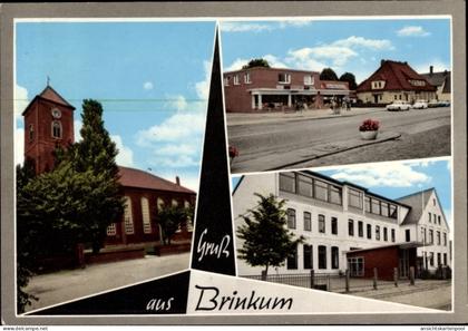 CPA Brinkum bei Bremen Stuhr in Niedersachsen, Kirche, Gemischtwarenladen