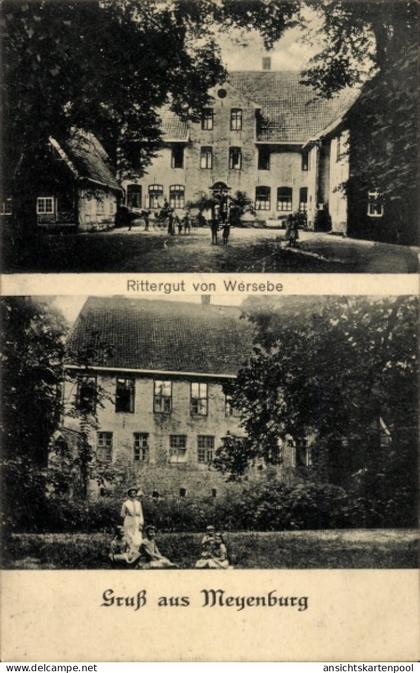 CPA Meyenburg Schwanewede Niedersachsen, Rittergut von Wersebe