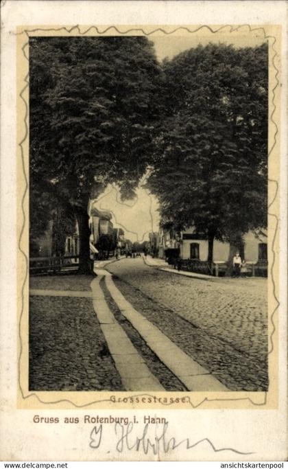 CPA Rotenburg in Hannover Rotenburg an der Wümme, Großestraße