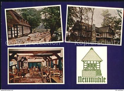 Endel Vechta Neumuehle Restaurant Cafe Gartenterrasse Fachwerkhaus Alte Wassermu