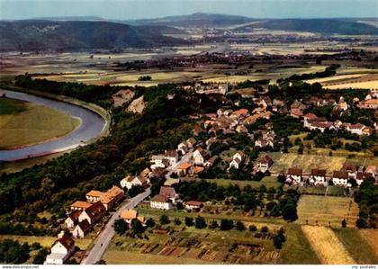 Fuerstenberg  Weser Fliegeraufnahme